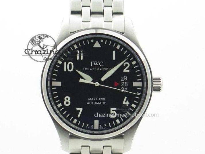 MIROTIME 0712 Pilot Chrono 377725 SS ZF 1:1 Best Edition White Dial on Black Leather Strap A Soft 7183